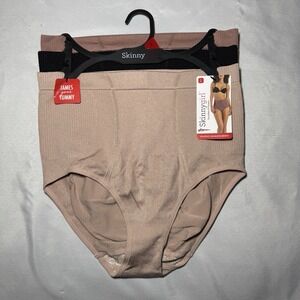 3 Pack Skinny Girl Smoothers & Shapers Seamless Shaping Briefs NWT Skinnygirl L